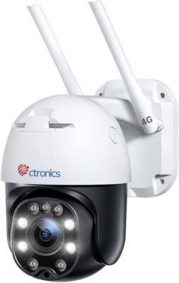 ctronics 285C-Z5-  3G/4G LTE Überwachungskamera Aussen, 5X Optischer Zoom(D2)