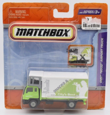 Matchbox Working Rigs GMC T8500 Airport Service Truck green
