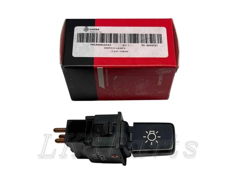 Land Rover Classic Headlamp Switch Range Master Lighting PRC5425 Lucas New - Image 3 of 4