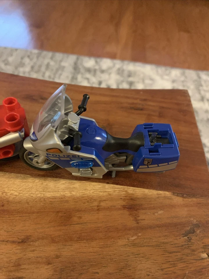 Par de motos Playmobil Spider-Man y Policía Foto 3 de 4