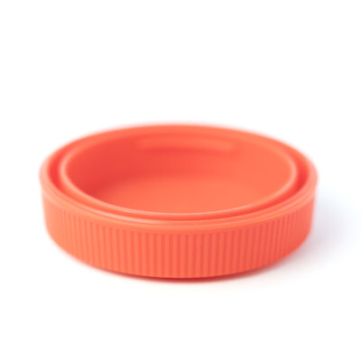 Red Color Camera Body Cap & Rear Lens Cap For Canon EOS R / RF mount