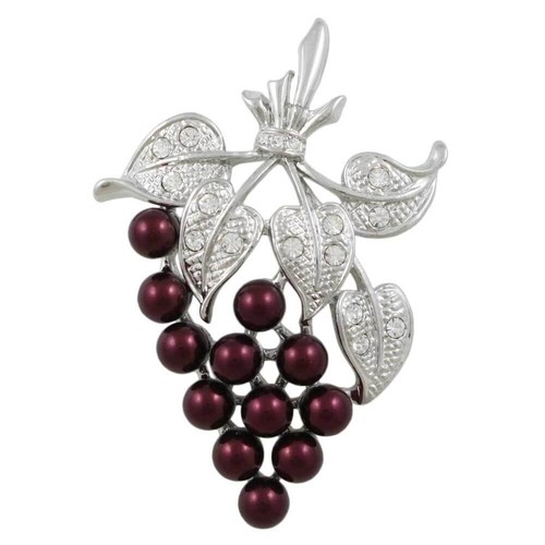 Tondiamo Thanksgiving Brooch Pins - 12 Pcs Autumn Leaf & Pumpkin Rhinestone Pins - View #3