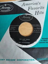 The Voxpoppers  - The Last Drag 45.  Mercury Records # 71282X45