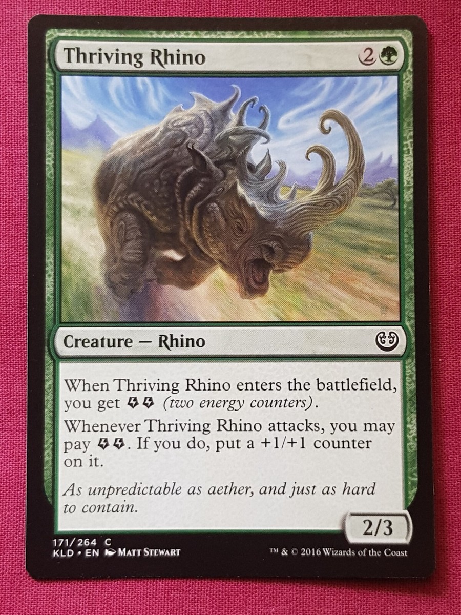 mtg rhino cards Siege Rhino-Magic The Gathering Artist proofs CatDirty Trample When this creature enters Rhino Ravnica Remastered Tokens