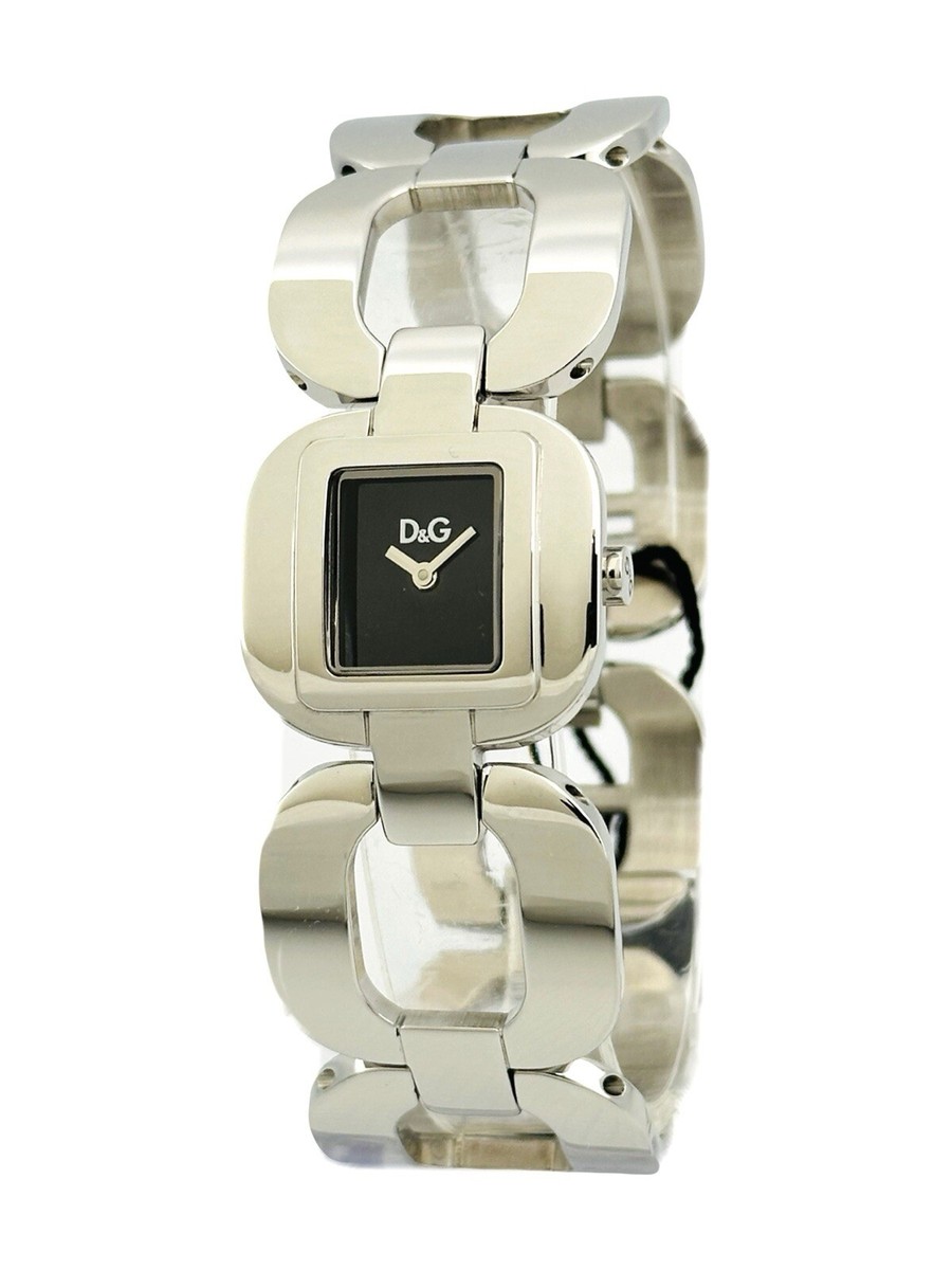 D&G DOLCE&GABBANA レディース D&G Dolce & Gabbana Women's DW0711 BBQ Round Square Case Black