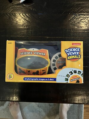 Science Viewer ANIMLALS View-Master Gift Set 5 Reels & 3D Viewer Box Unopened