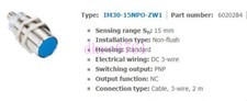 ONE NEW SICK Proximity Switch Sensor IM30-15NPO-ZW1