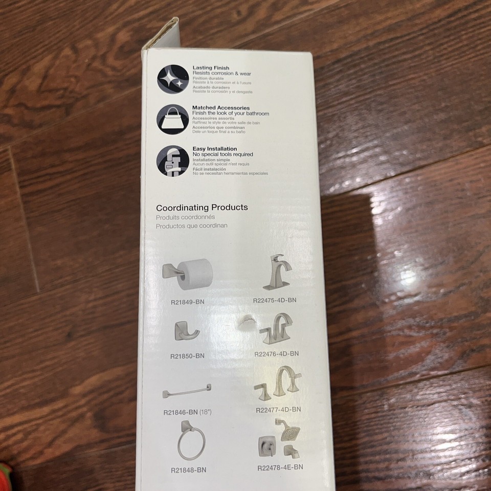 Kohler Maxton Wall Mount Single Towel Bar Brushed Nickel 24" R21847BN