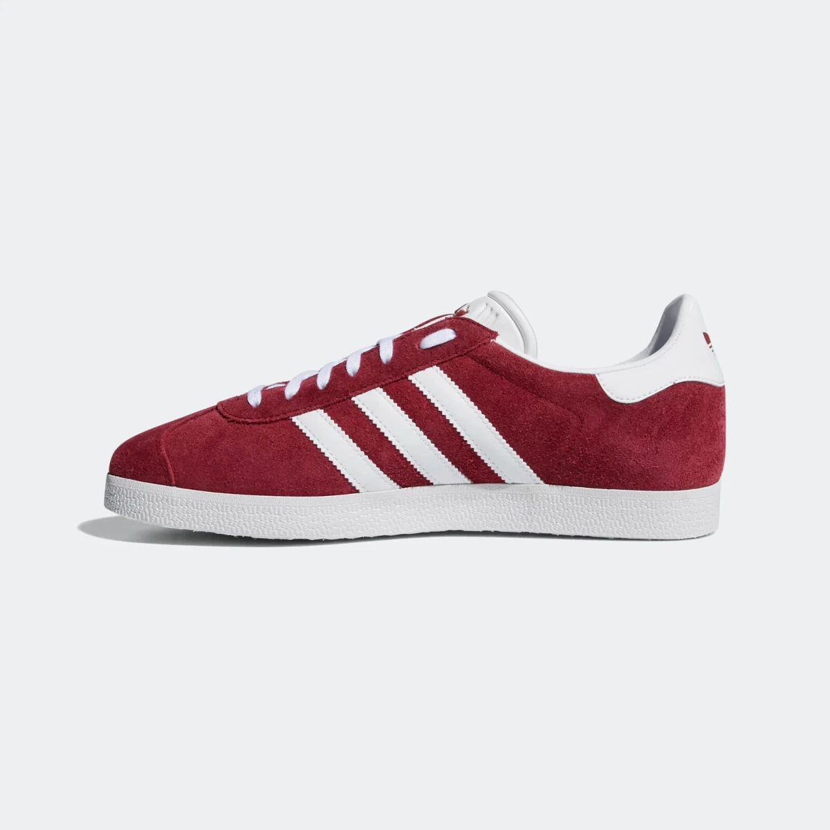 adidas Originals Gazelle Trainers in Red and White Mens Shoes |