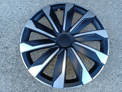 14 Zoll Radkappen Set - Schwarz-Silber Für Fast Alle Autos