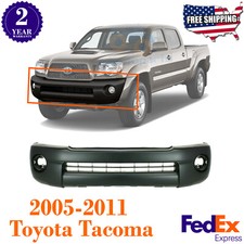 Front Bumper Cover Textured Black For 2005-2011 Toyota Tacoma Front Bumper Cover Textured Black For 2005-2011 Toyota Tacoma