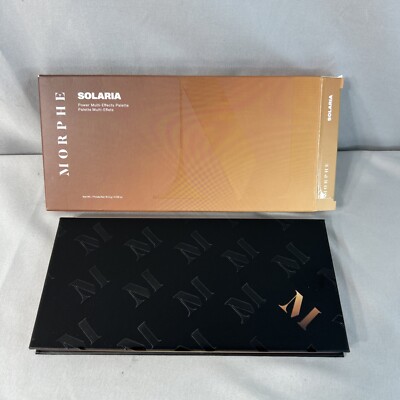 Morphe SOLARIA Power Multi-Effects Eyeshadow Palette- Matte, Shimmer, Silk *New
