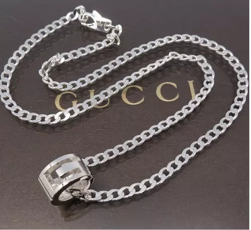GUCCI COLLANA IN ARG. 925 %