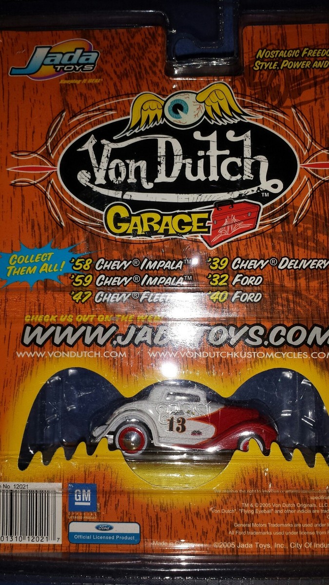 Jada Von Dutch Garage 3 Car Lot | eBay