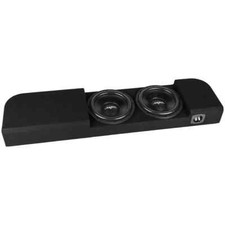 NEW DUAL 12" 1600W LOADED SUB BOX FITS 2009-2014 FORD F-150 SUPERCREW CAB