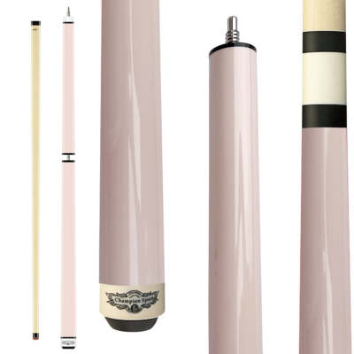 Champion Eros Series Jump and break cue-Model:TF4 Pink, Champion Glove, 58'',13mm