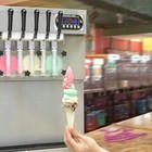 Kolice Commercial Floor style 5 Flavors Soft Ice Cream Machine,Gelato Ice maker