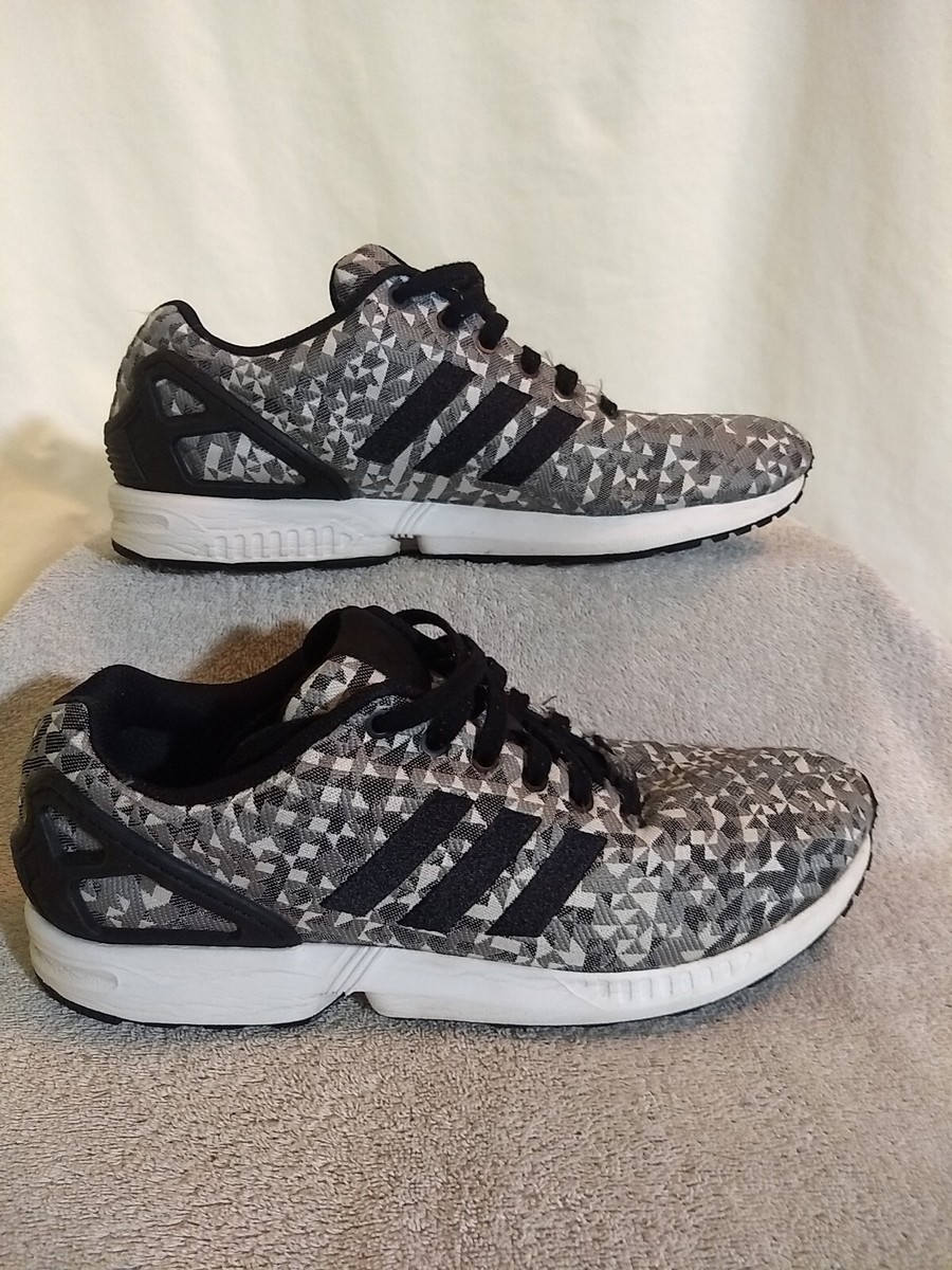 Adidas Mens ZX Flux Weave 'Grey Prizm' (B34472), Size: 12.5
