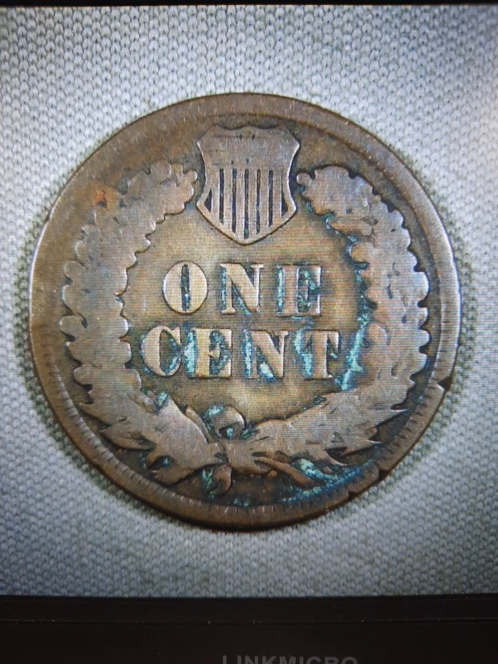 1904 Indian Head Penny, Small Cent, Obverse Error, Die Variety!  - Image 2 of 4