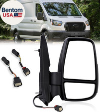 Passenger Side Mirror Compatible with 2015-2025 Ford Transit 150 250 350 350 Hd,