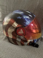 Cookie Composites G4 Skydiving Helmet USA Dip Matte Finish Size Large