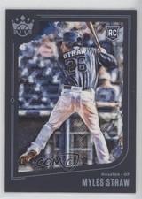 2019 Panini Diamond Kings Short Print Blue Framed Myles Straw #140 1u6