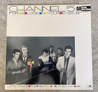   Channel 5 - For A Look In Your Eyes - 12'' Maxi * like new* NEAR MINT *