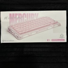 GravaStar Mercury K1 75% Wireless Mechanical Gaming Keyboard Sakura Pink SE