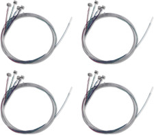 4 Set Violin Strings Full Size 4/4, Universal Steel Core Strings G-D-A-E with Ni