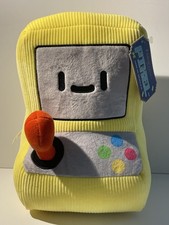New FAO Schwarz Retro Pixel Arcade Plush 10in