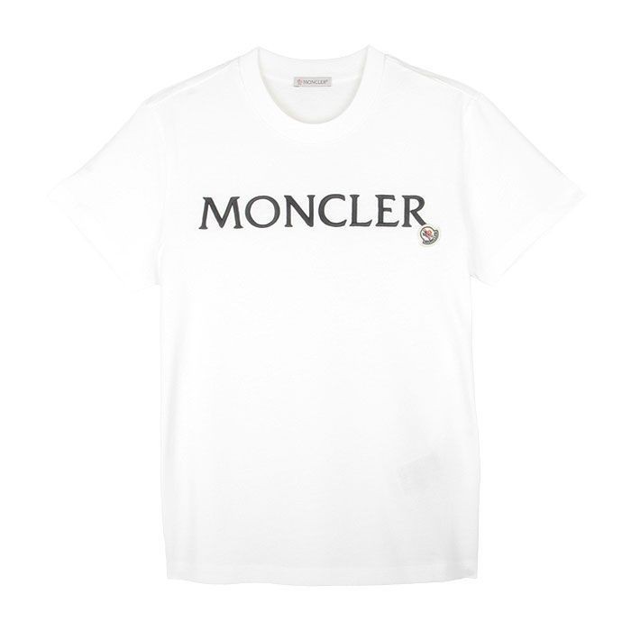 Moncler Embroidered Logo Short Sleeve T-Shirt 137985053