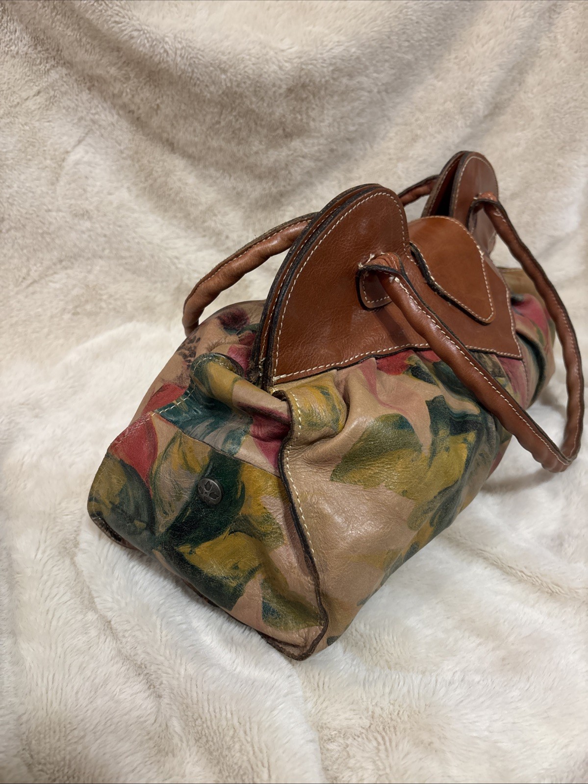 Patricia Nash Genuine Leather Shoulder Bag