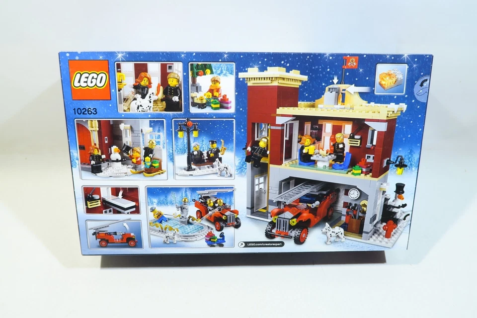 Lego 10263 Creator Winterliche Feuerwache fire station MIB / in OVP L3101 - Bild 3 von 4