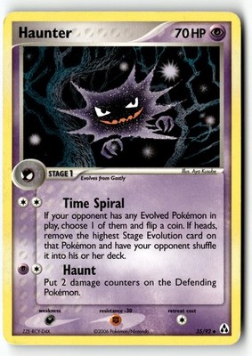 Pokemon Karte Haunter LP Legend Maker Uncommon 35/92