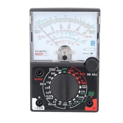 YX 360TRn Analog Multimeter zur Fehlersuche von Schaltungen und Batterien