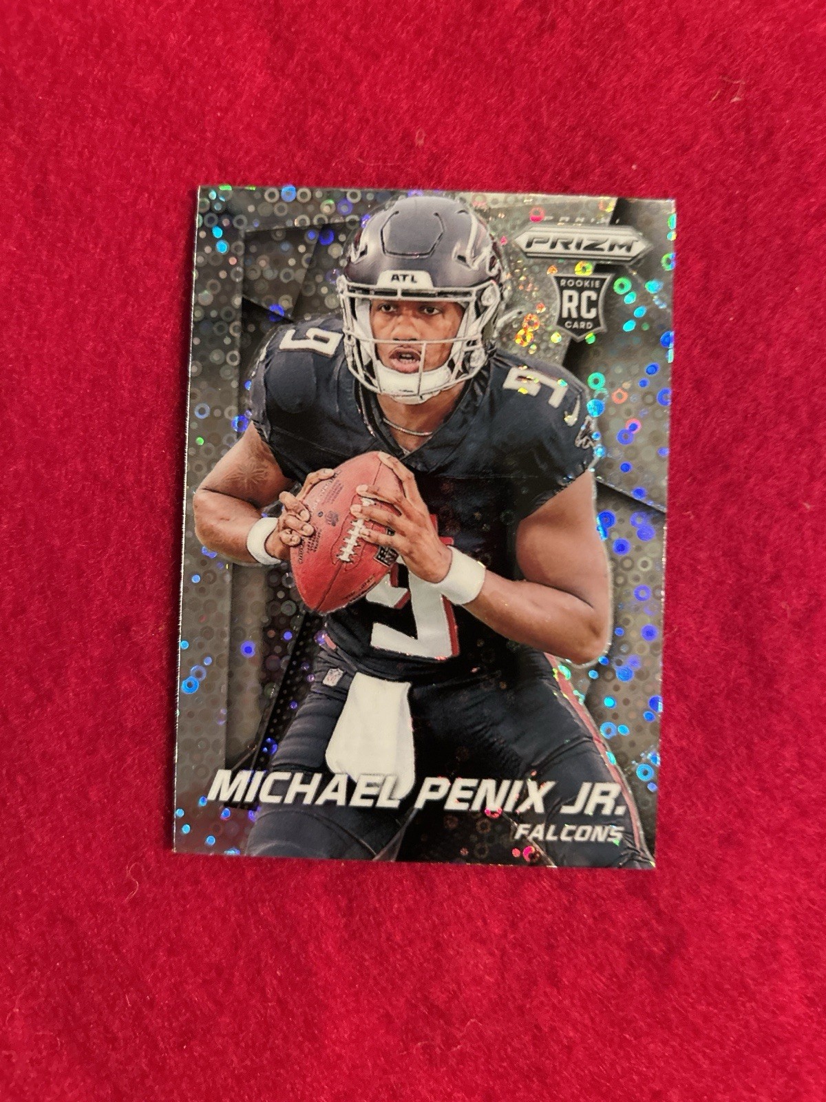 2024 Panini Prizm - Prizm Flashback Rookie Michael Penix Jr. #2 No Huddle Prizm