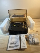 CD Player w/Speakers Bluetooth Nostalgic Retro MiniPortable CD Player for Home