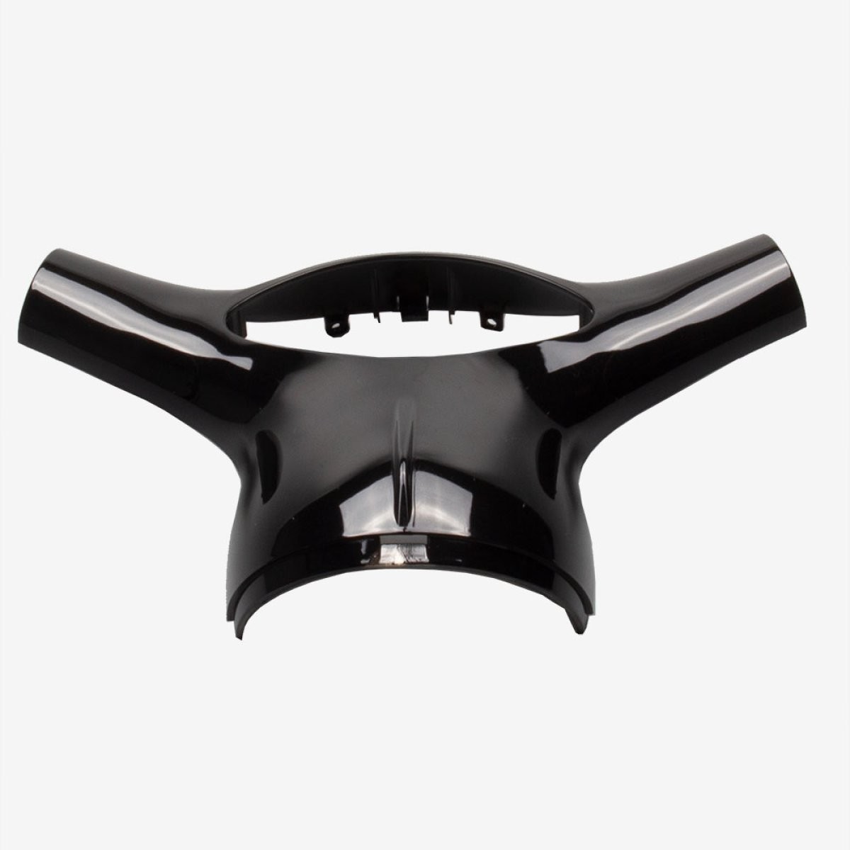 Upper Handlebar Fairing Black B003 Painted ABS Scooter Screw-on PNLHND093 UPPER