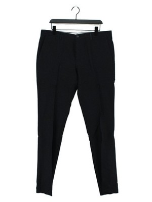 Paul Smith Herren Hose W 36 in Blau Wolle Neu Mit Etikett