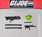 GI Joe Heavy Duty 1993 Helmet + Weapons Set Original 90's Hasbro Unbroken