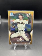 2023 Bowman Chrome Draft ⚾️ Joe Whitman 🔥Gold Refractor 12/50🔥#BDC-98