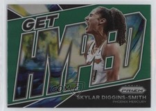 2022 Panini Prizm WNBA Get Hyped Green Prizm Skylar Diggins-Smith #1 12v9