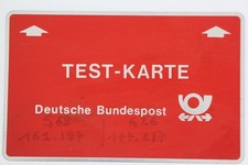 L&G Telekarte Test-Karte Deutsche Bundespost 03 058 750 Deutschland (47201)