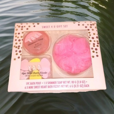 Bath Fizzles Soap Loofah Gift Set You Are Amazing Sweet 4 U Gift Set Kids  