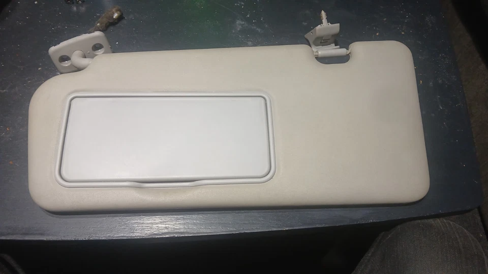 02 03 04 05 KIA Sedona Juego de parasol conductor izquierdo derecho pasajero beige OEM Foto 4 de 4