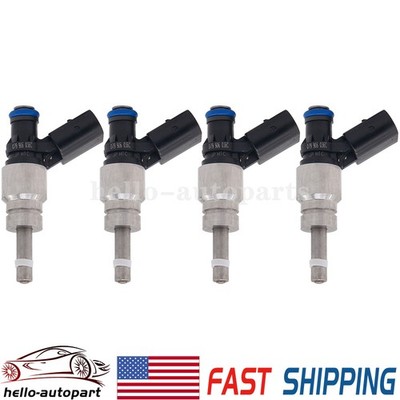 4PCS Fuel Injector 06E906036F Fit Audi Q5 A4 A5 A6 3.2L V6 2008-11 0261500037 F8