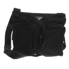 Prada Schultertasche Schwarz Sehr gut