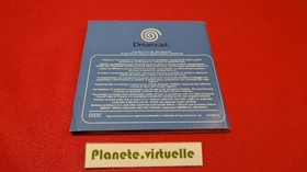 INSTRUCTIONS SOULCALIBUR DREAMCAST SEGA PAL EUR 🌟