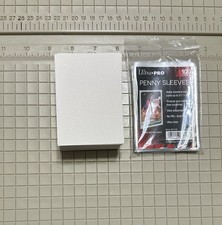 100 ACEO Cards Card Sleeves Blank 140 lb Watercolor Paper 2.5 x 3.5 Grumbacher