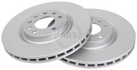 2X A.B.S. Bremsscheibe 17611 FüR Fiat Croma Multijet 194AXC1B 194AXC12